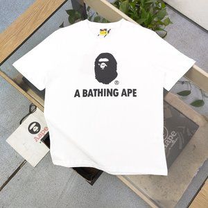 2023 Summer New Bape Ape Head Classic Letter Logo  XL